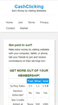 Mobile Screenshot of cashclicking.com